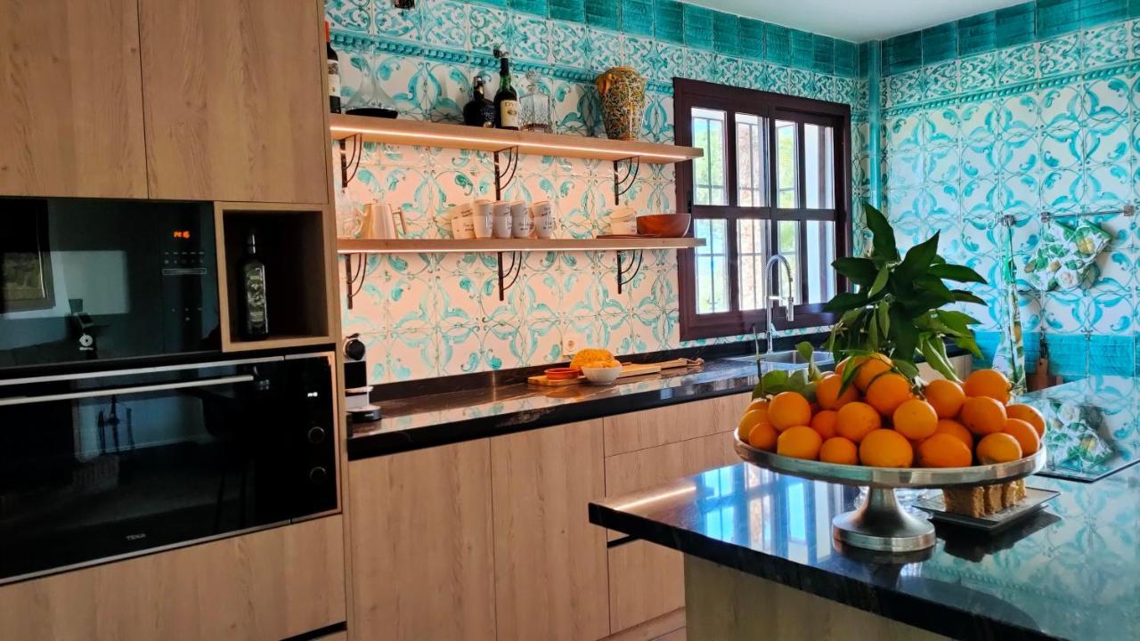 Luxe Hacienda La Campina Met Verwarmd Zwembad En Tennisbaan. 阿尔豪林格朗德 外观 照片