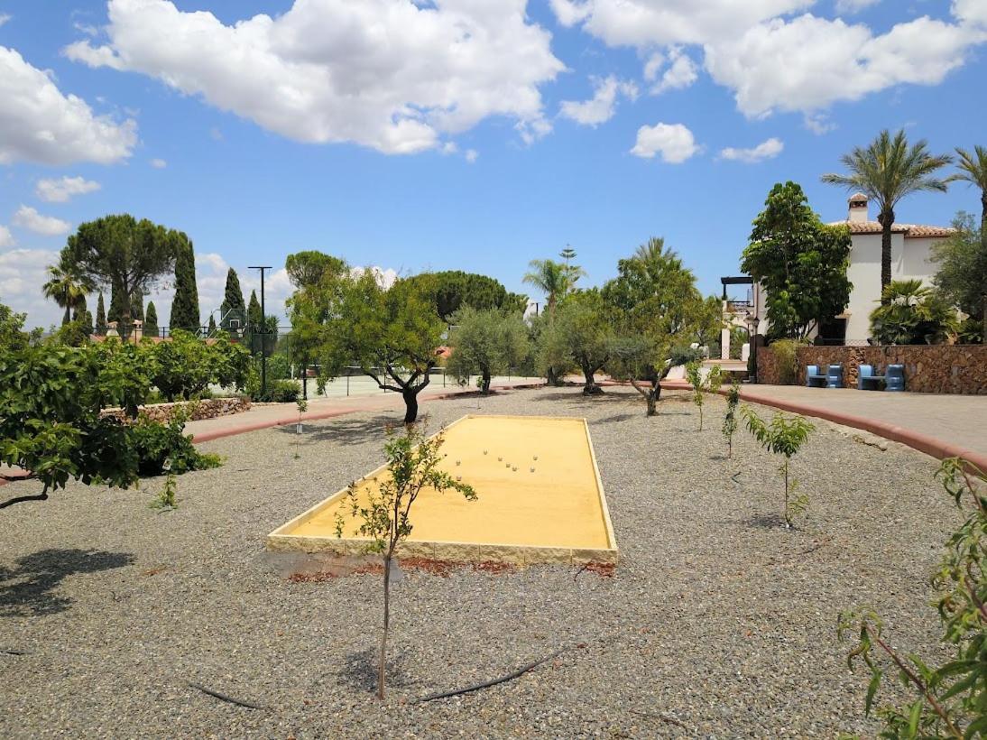 Luxe Hacienda La Campina Met Verwarmd Zwembad En Tennisbaan. 阿尔豪林格朗德 外观 照片